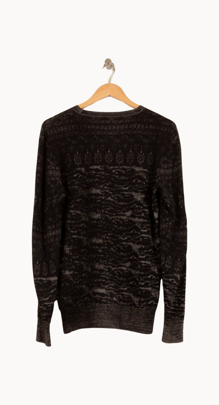 Pull Noir et Gris - Taille M/38 de la marque All Saints | PARAD46006 - Vendu par Paradigme - Image 4