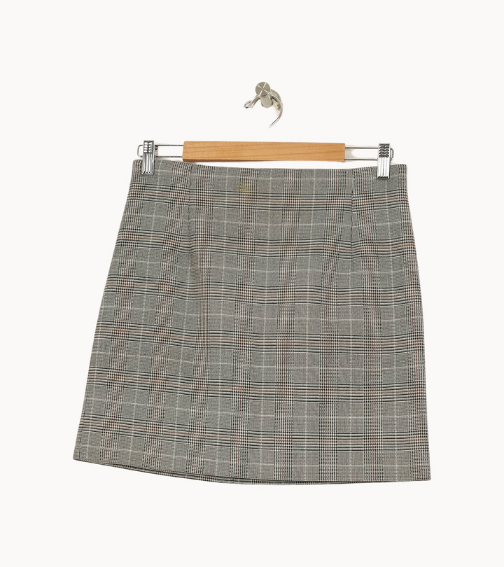 Jupe Écossaise Grise - Taille M/38 de la marque Comptoir des Cotonniers | PARAD49110 - Vendu par Paradigme - Image 2