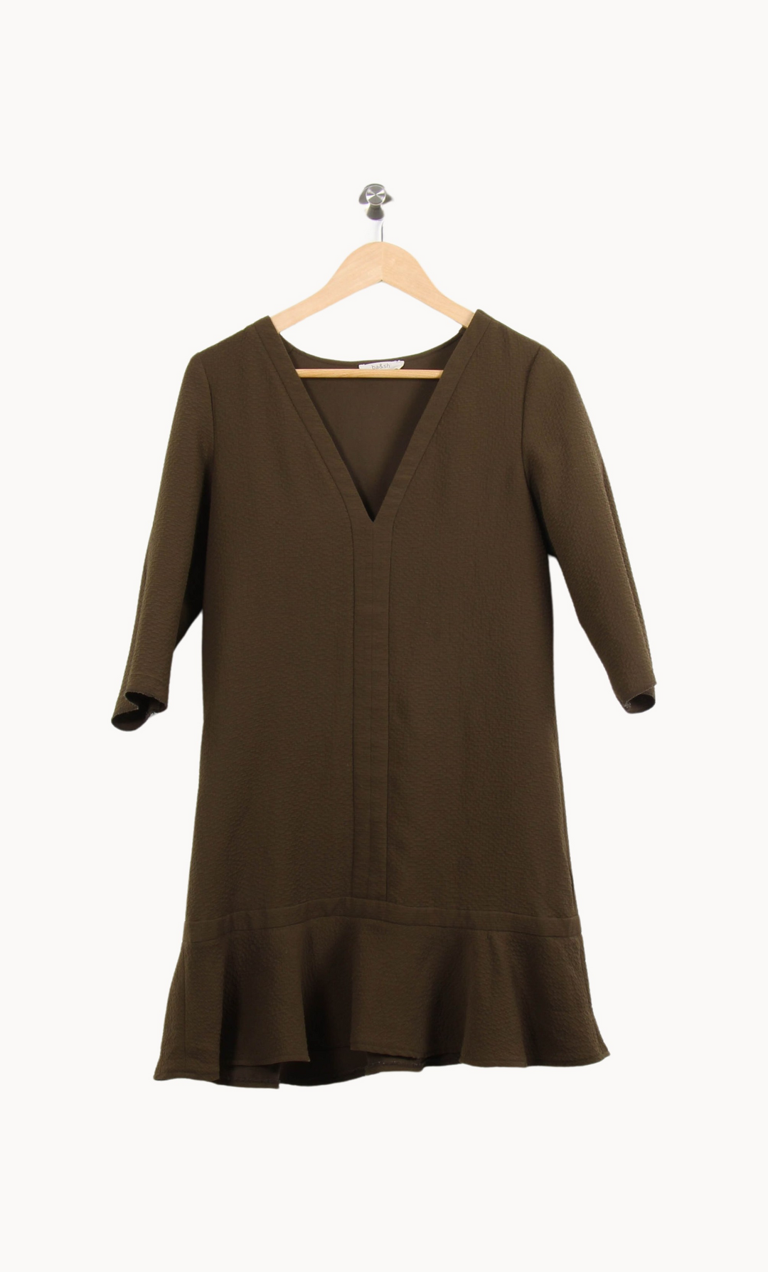 Robe Midi Verte - Taille S/36 de la marque ba&sh | PARAD64331 - Vendu par Paradigme - Image 2