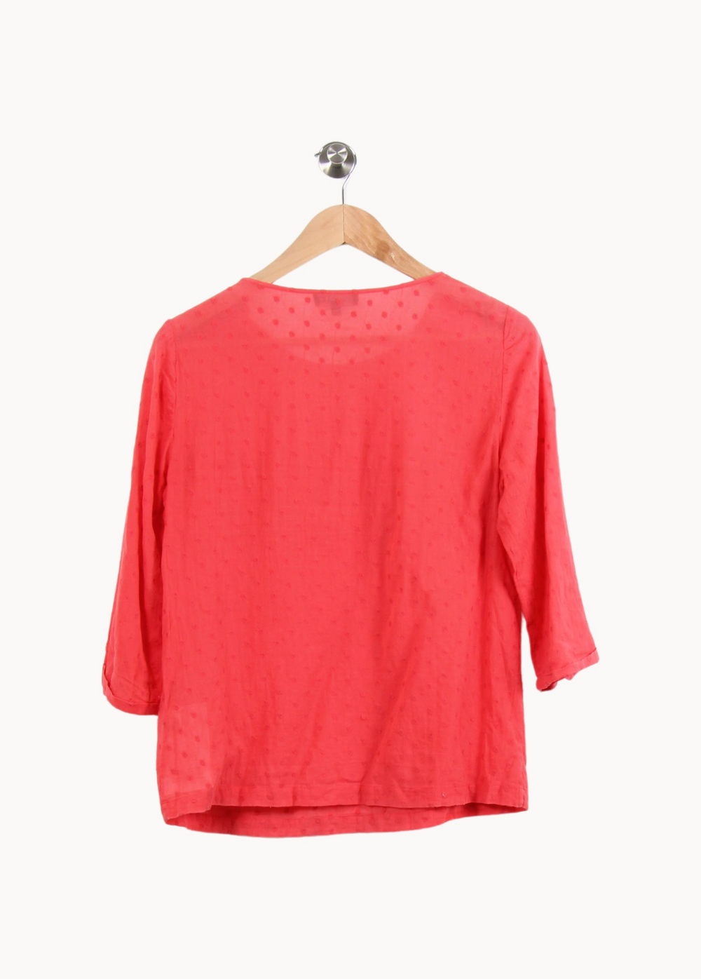 Blouse Orange - Taille M/38 de la marque Caroll | PARAD53092 - Vendu par Paradigme - Image 4