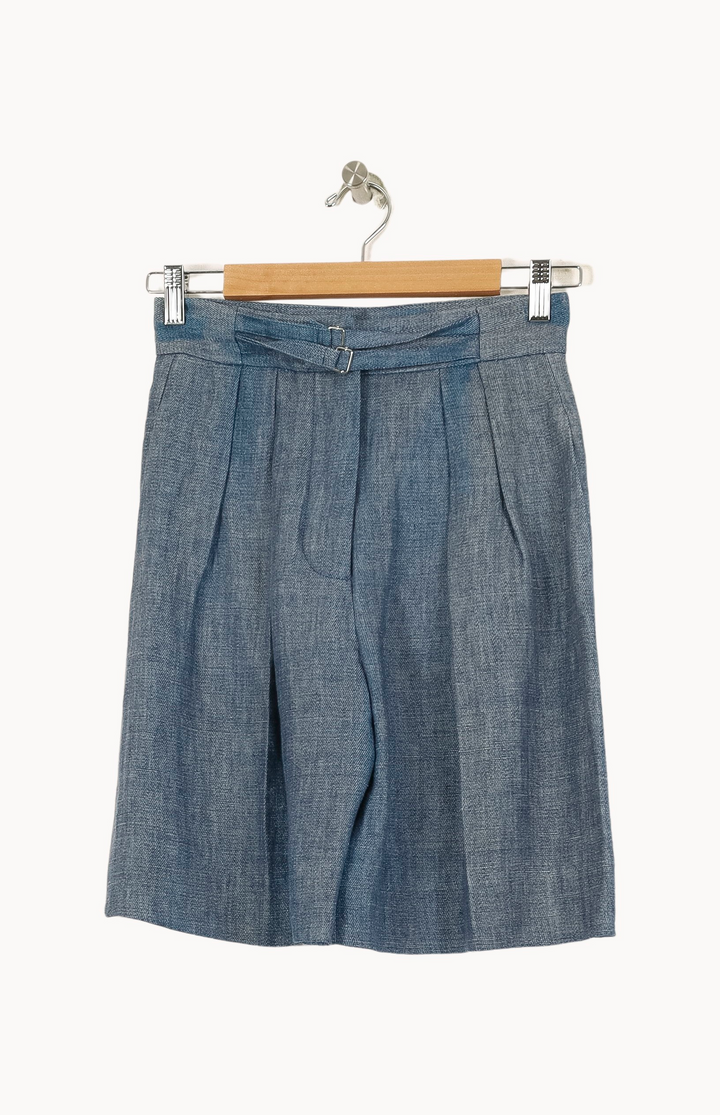 Short Bleu - Taille S/36 de la marque Ines de la Fressange Paris | PARAD67926 - Vendu par Paradigme - Image 2