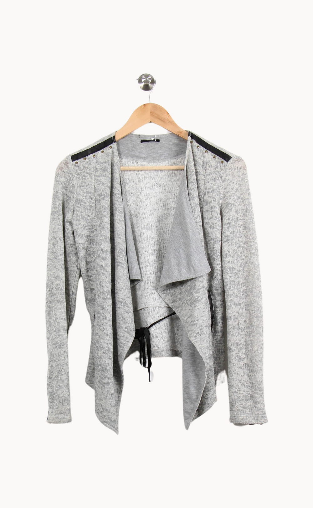 Cardigan Gris - Taille XS/34 de la marque IKKS | PARAD65127 - Vendu par Paradigme - Image 2