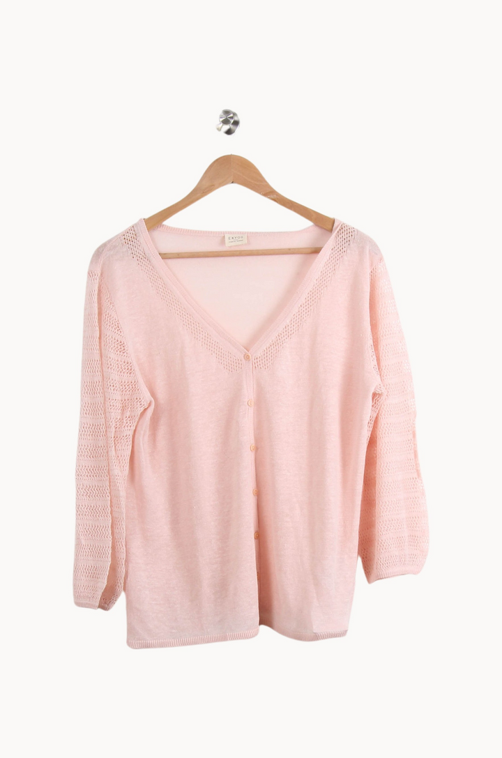 Gilet Rose - Taille L/40 de la marque Ekyog | PARAD65073 - Vendu par Paradigme - Image 2
