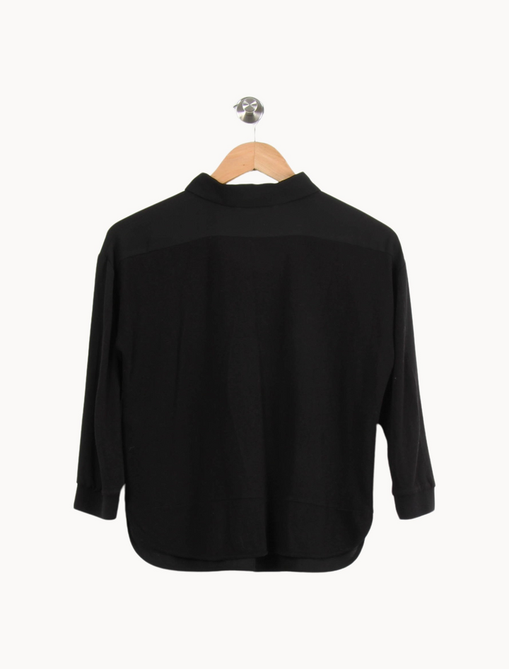 Chemise Noire - Taille S/36 de la marque The Kooples - Sport | PARAD65113 - Vendu par Paradigme - Image 4