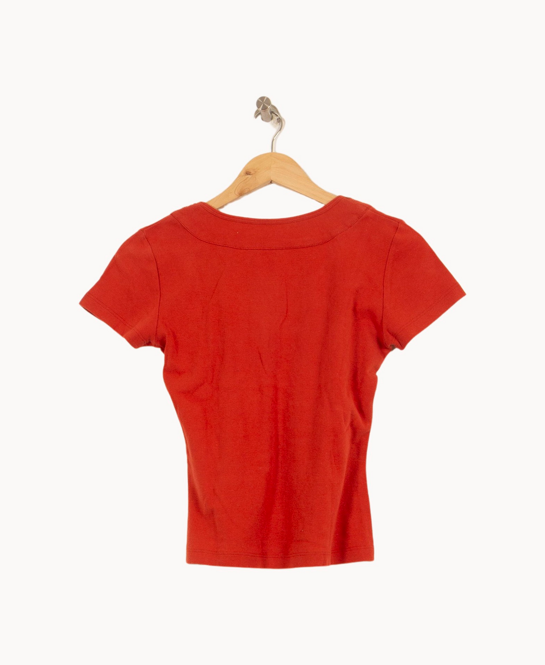 Tee-shirt Bordeaux - Taille XS/34 de la marque Maison 123 | PARAD39869 - Vendu par Paradigme - Image 4