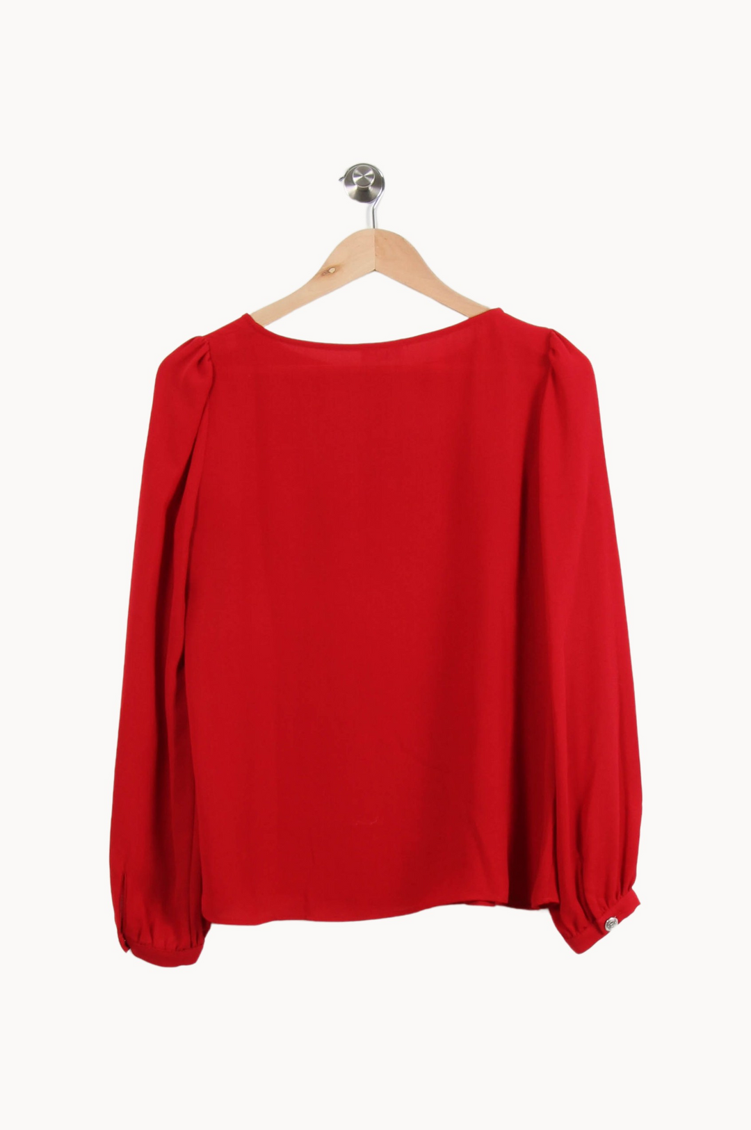 Blouse Rouge - Taille S/36 de la marque Claudie Pierlot | PARAD69529 - Vendu par Paradigme - Image 4