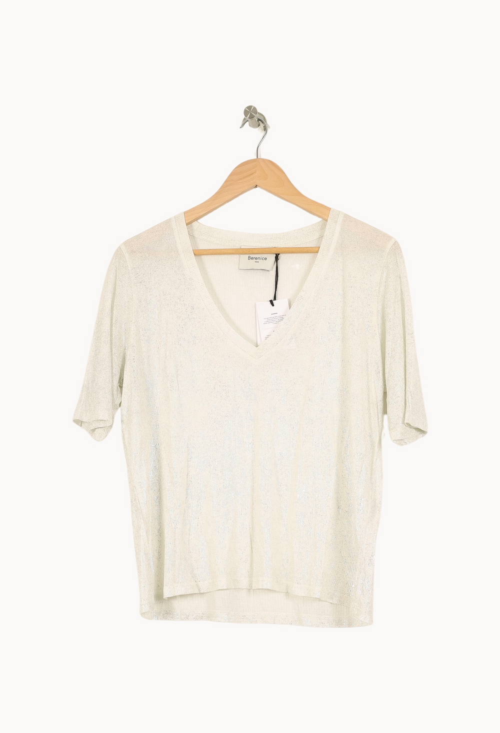 T-shirt Gris - Taille S/36 de la marque Bérénice | PARAD67559 - Vendu par Paradigme - Image 2