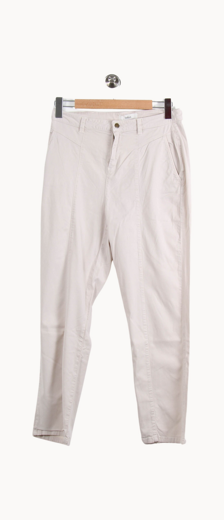 Pantalon Blanc - Taille L/40 de la marque ba&sh | PARAD65048 - Vendu par Paradigme - Image 2