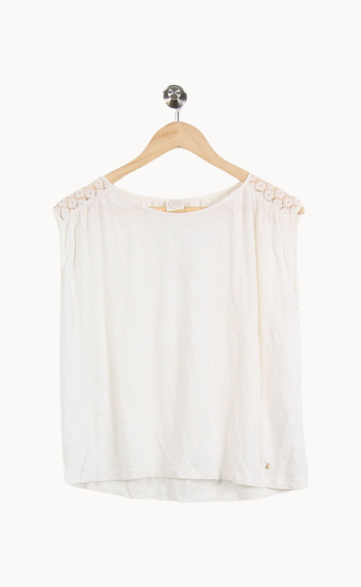 Débardeur Blanc - Taille XS/34 de la marque Des petits hauts | PARAD62625 - Vendu par Paradigme - Image 2