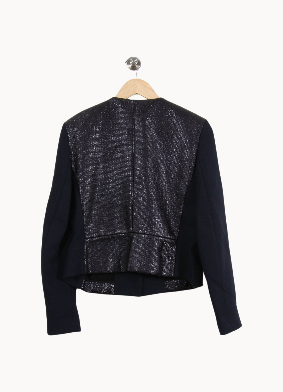 Blouson Bleu - Taille L/40 de la marque Sandro | PARAD55571 - Vendu par Paradigme - Image 4