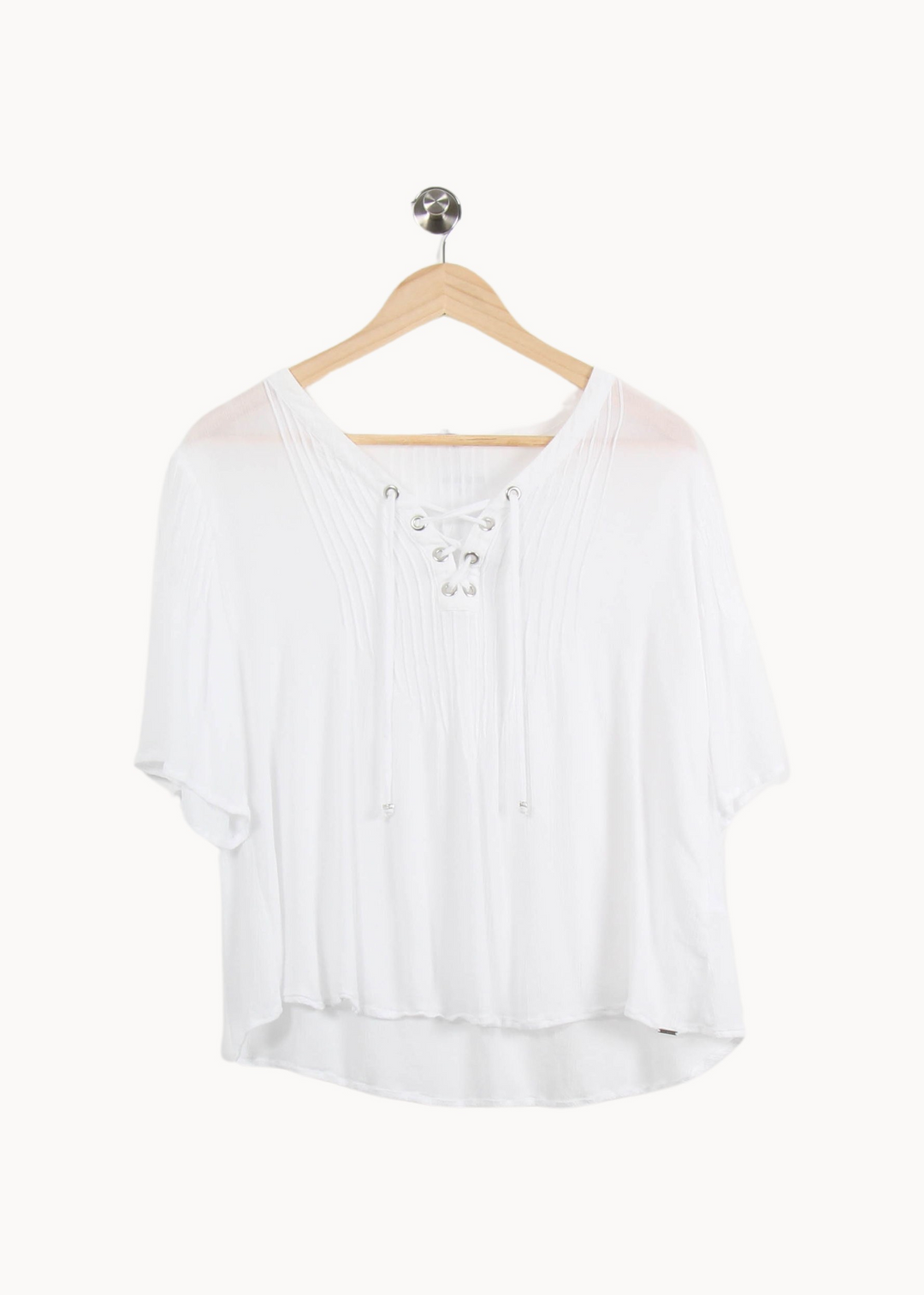 Blouse Blanche - Taille L/40 de la marque IKKS | PARAD46010 - Vendu par Paradigme - Image 2