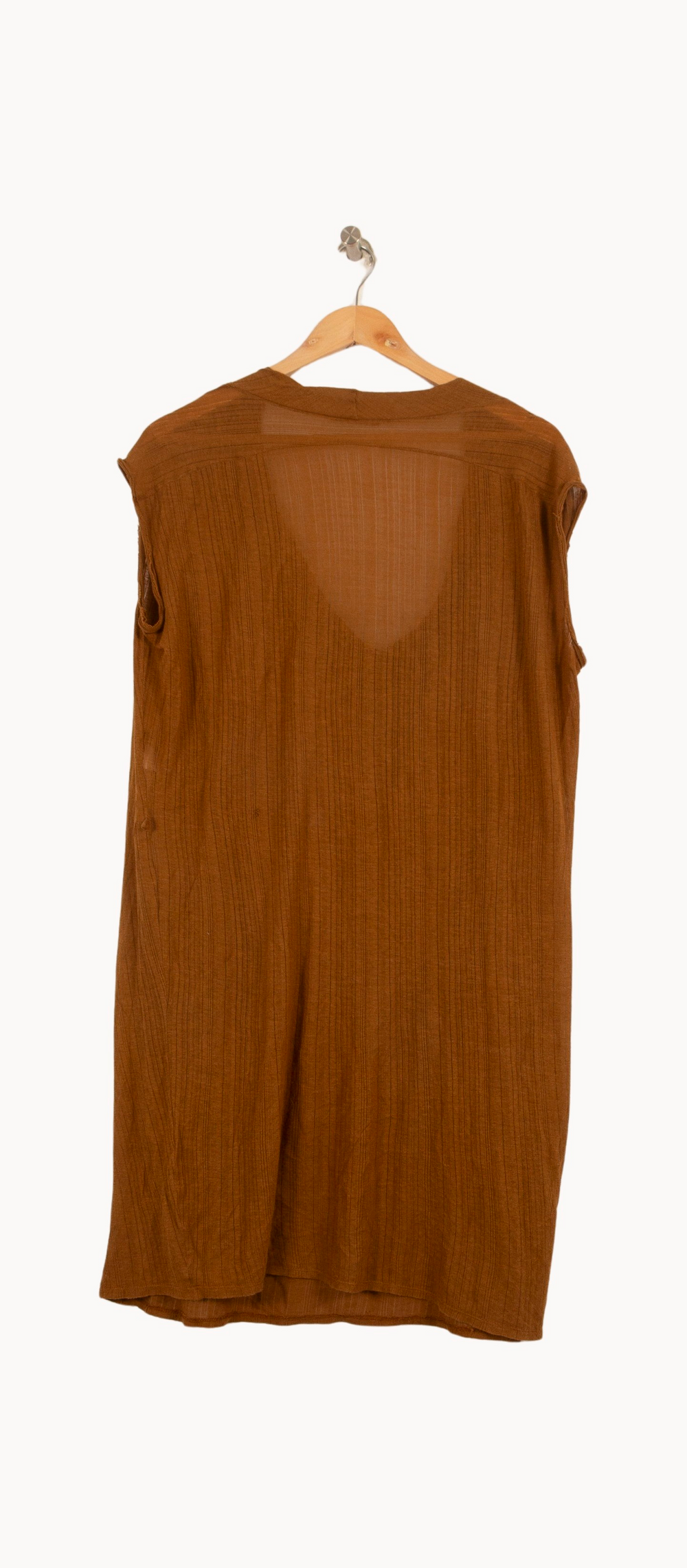 Tunique Marron - Taille S/36 de la marque Maje | PARAD31689 - Vendu par Paradigme - Image 4