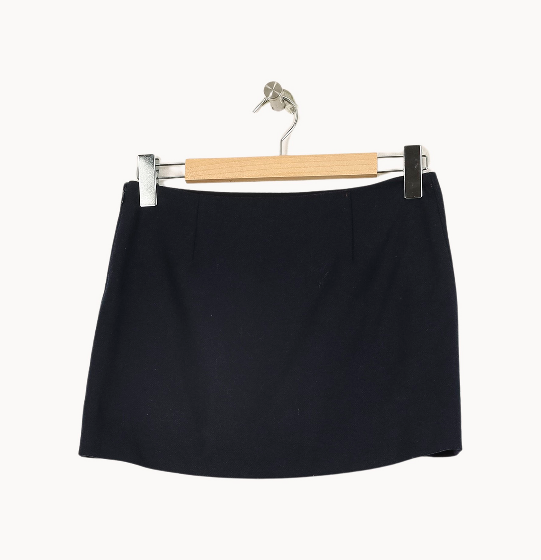 Jupe Courte Bleue - Taille XS/34 de la marque Vanessa Bruno | PARAD51490 - Vendu par Paradigme - Image 4