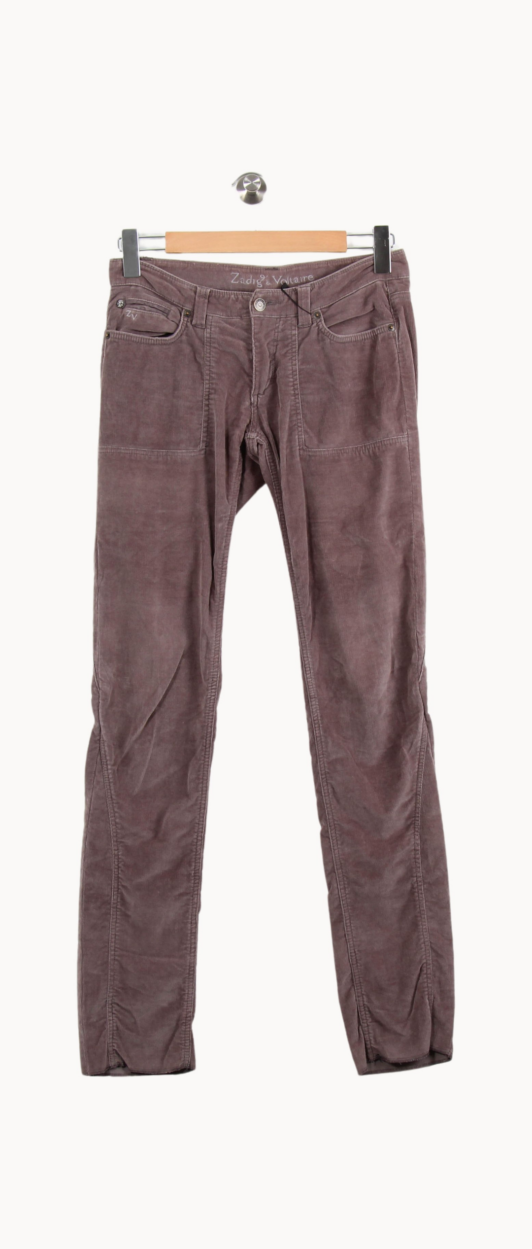 Pantalon Marron - Taille XS/34 de la marque Zadig&Voltaire | PARAD62971 - Vendu par Paradigme - Image 2