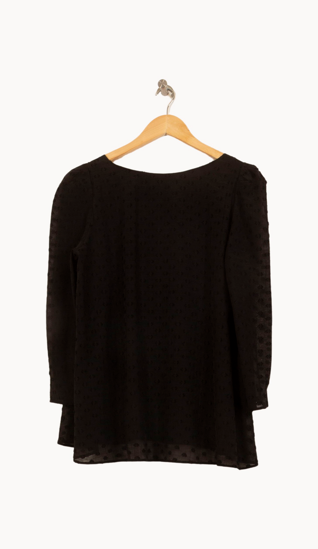 Blouse Noire - Taille L/40 de la marque Claudie Pierlot | PARAD34848 - Vendu par Paradigme - Image 4