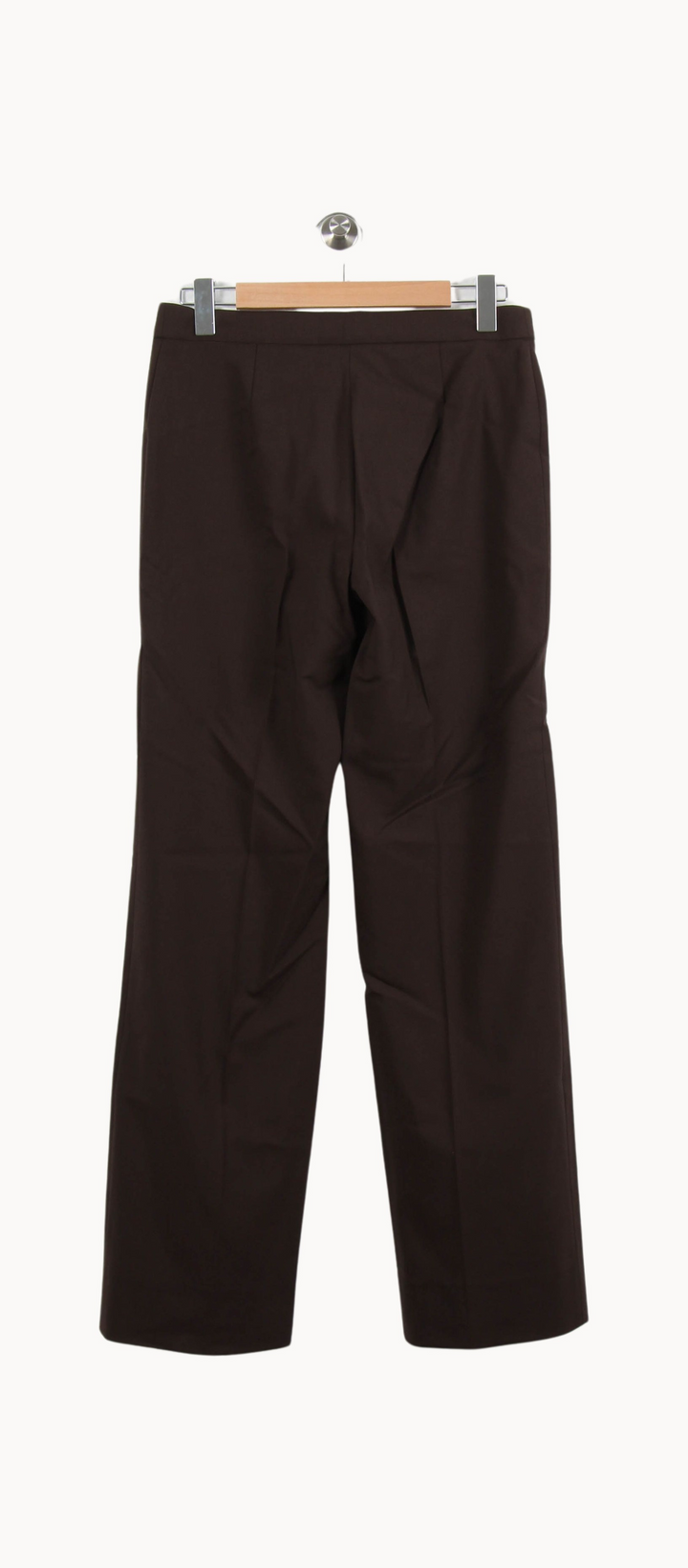 Pantalon Marron - Taille XL/42 de la marque Max Mara | PARAD50411 - Vendu par Paradigme - Image 4