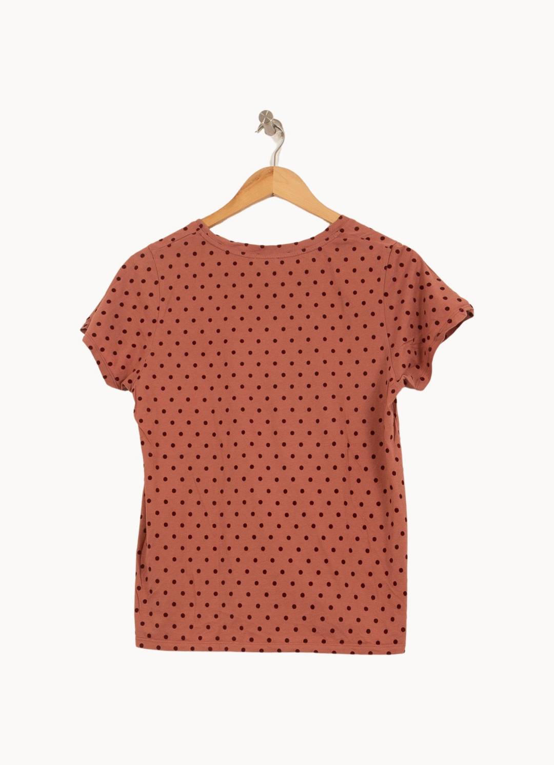 Tee-shirt Rose à Pois Noirs - Taille M/38 de la marque Pablo | PARAD63766 - Vendu par Paradigme - Image 4