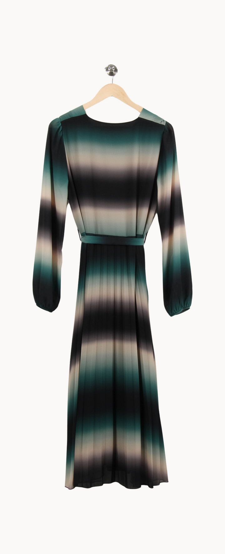 Robe Longue Noire et Verte - Taille XL/42 de la marque La Fée Maraboutée | PARAD68969 - Vendu par Paradigme - Image 4