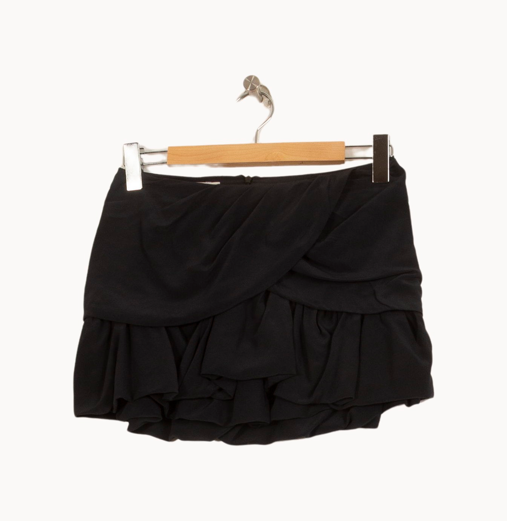 Jupe Courte Noire - Taille S/36 de la marque Maje | PARAD16265 - Vendu par Paradigme - Image 2