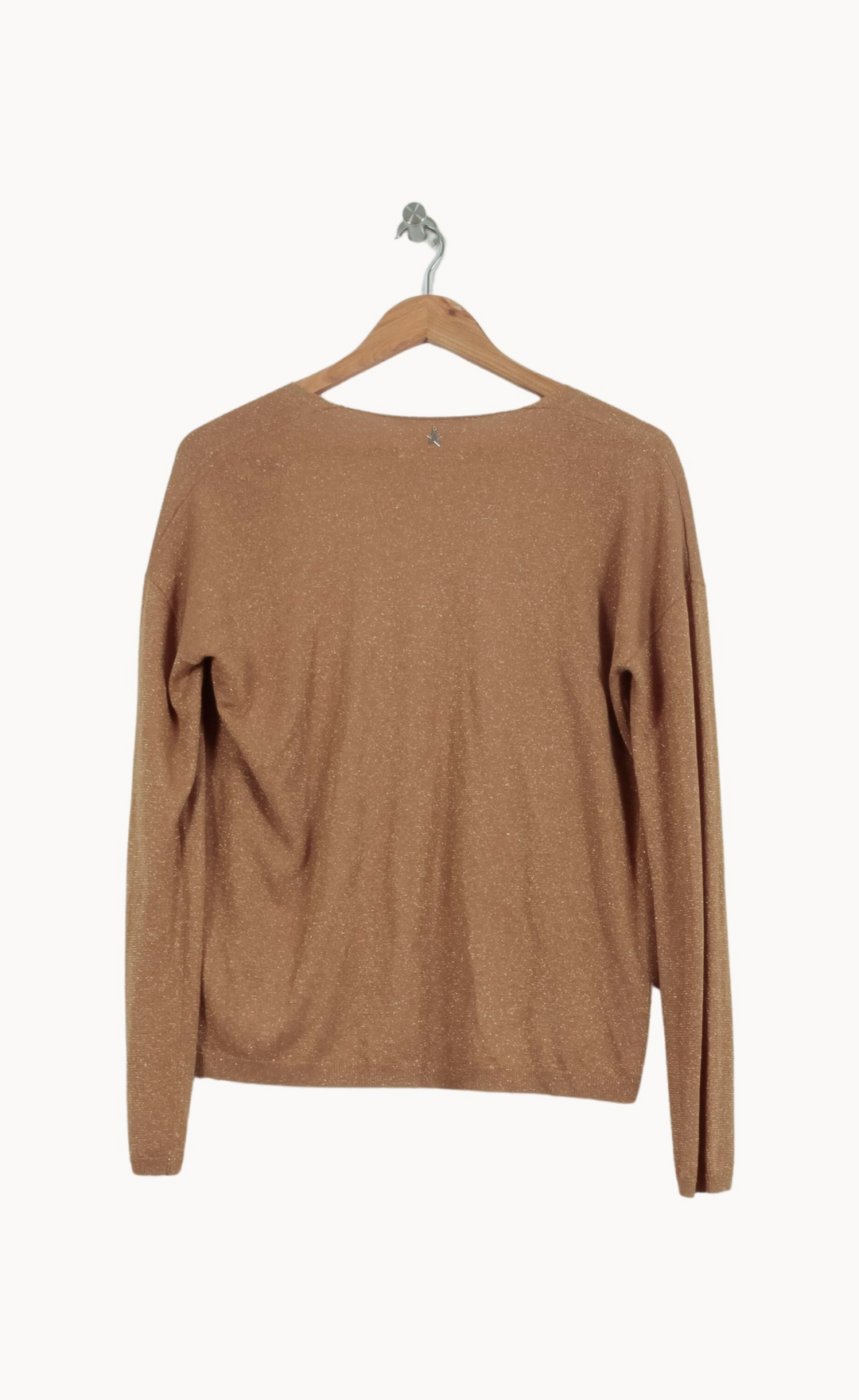 Cardigan Doré - Taille M/38 de la marque Sud express | PARAD53228 - Vendu par Paradigme - Image 4