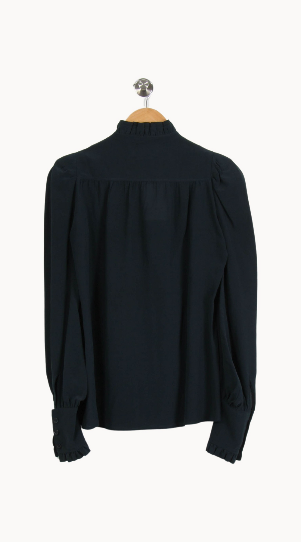 Blouse Noire - Taille S/36 de la marque Isabel Marant | PARAD66883 - Vendu par Paradigme - Image 4