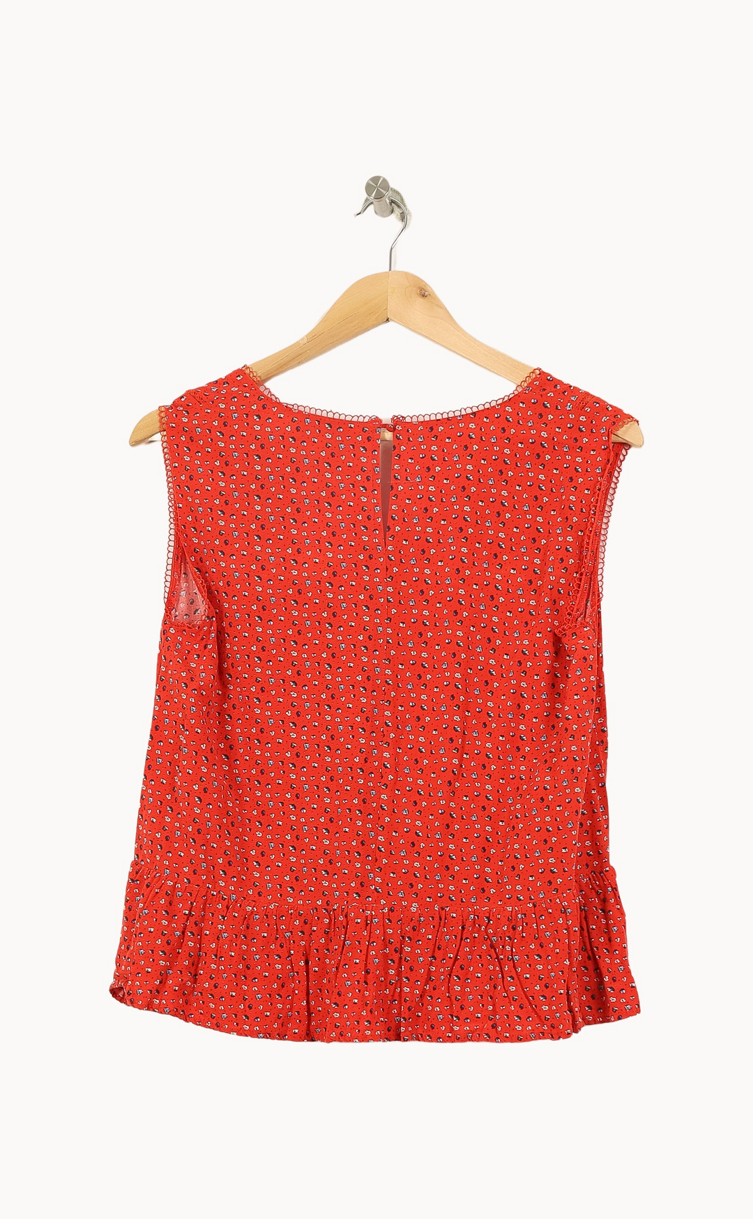 Top Sans Manches Rouge - Taille M/38 de la marque Grace & Mila | PARAD66654 - Vendu par Paradigme - Image 4