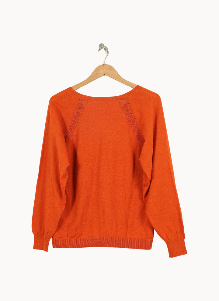 Pull Orange - Taille M/38 de la marque Des petits hauts | PARAD69414 - Vendu par Paradigme - Image 4
