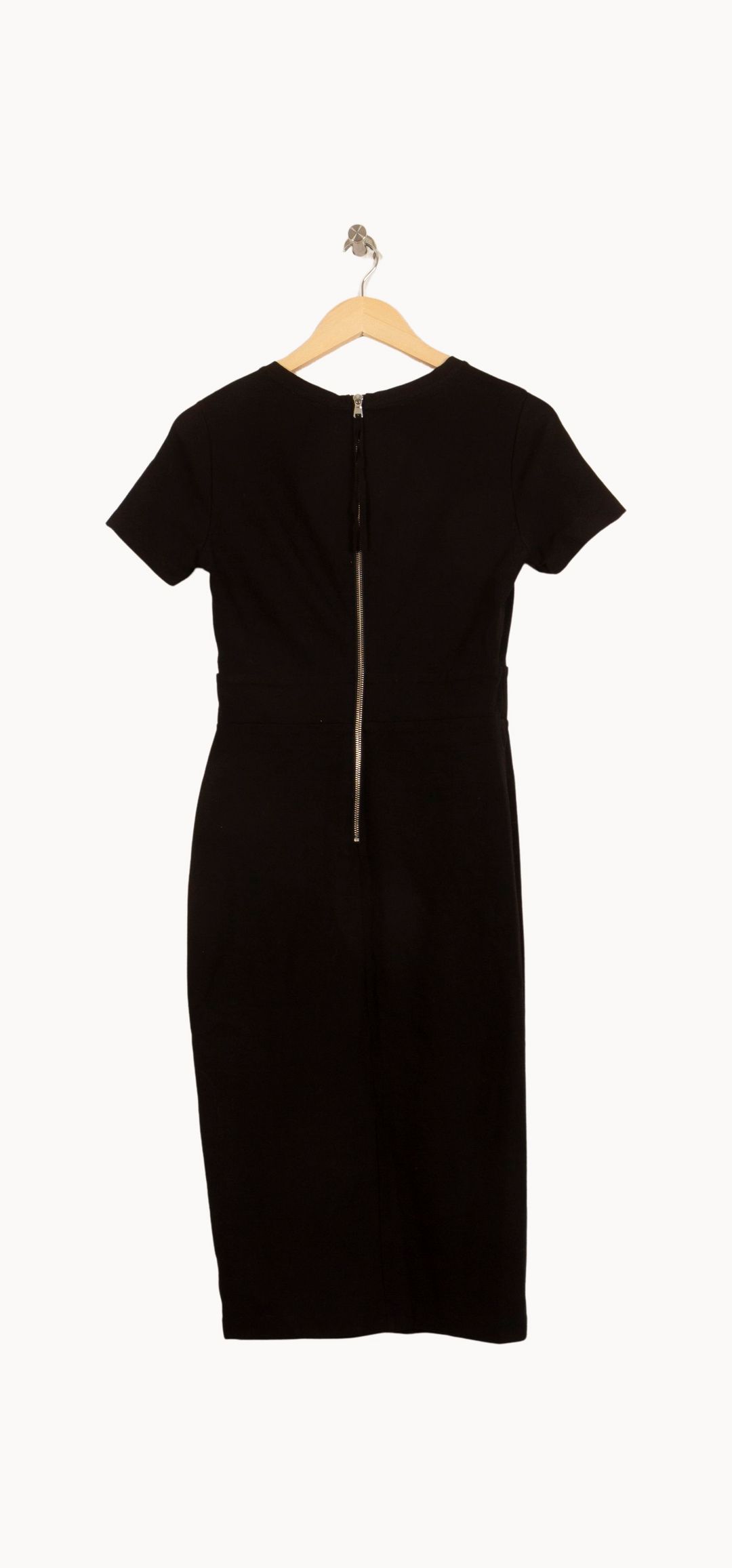 Robe Midi Noire - Taille L/40 de la marque ZAPA | PARAD64226 - Vendu par Paradigme - Image 4
