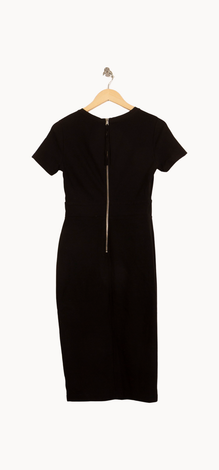 Robe Midi Noire - Taille L/40 de la marque ZAPA | PARAD64226 - Vendu par Paradigme - Image 4