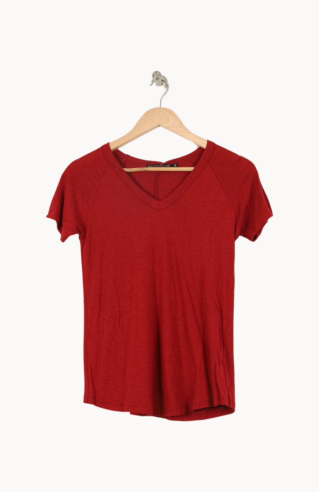 Tee-shirt Rouge - Taille XS/34 de la marque Bérénice | PARAD67839 - Vendu par Paradigme - Image 2