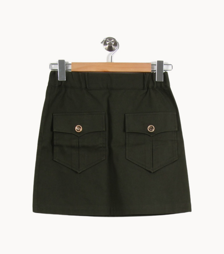 Jupe Courte Verte - Taille S/36 de la marque Maje | PARAD67622 - Vendu par Paradigme - Image 4
