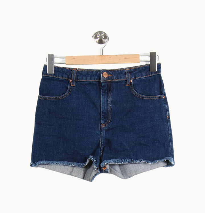 Short en Jean Bleu - Taille L/40 de la marque American Vintage | PARAD44554 - Vendu par Paradigme - Image 2