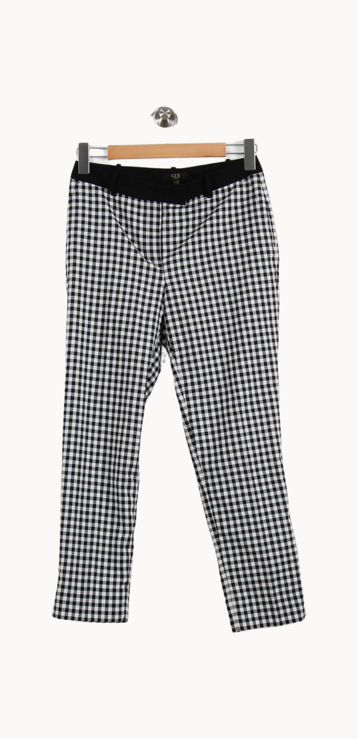 Pantalon Chino Noir et Blanc - Taille S/36 de la marque Maison 123 | PARAD53095 - Vendu par Paradigme - Image 2