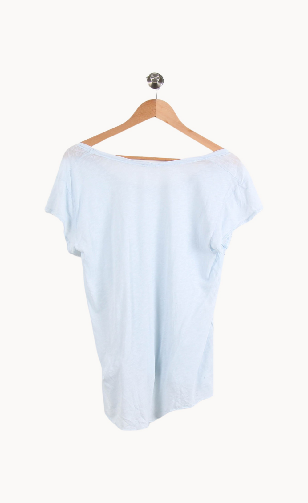 Tee-shirt Bleu Clair - Taille L/40 de la marque American Vintage | PARAD67000 - Vendu par Paradigme - Image 4