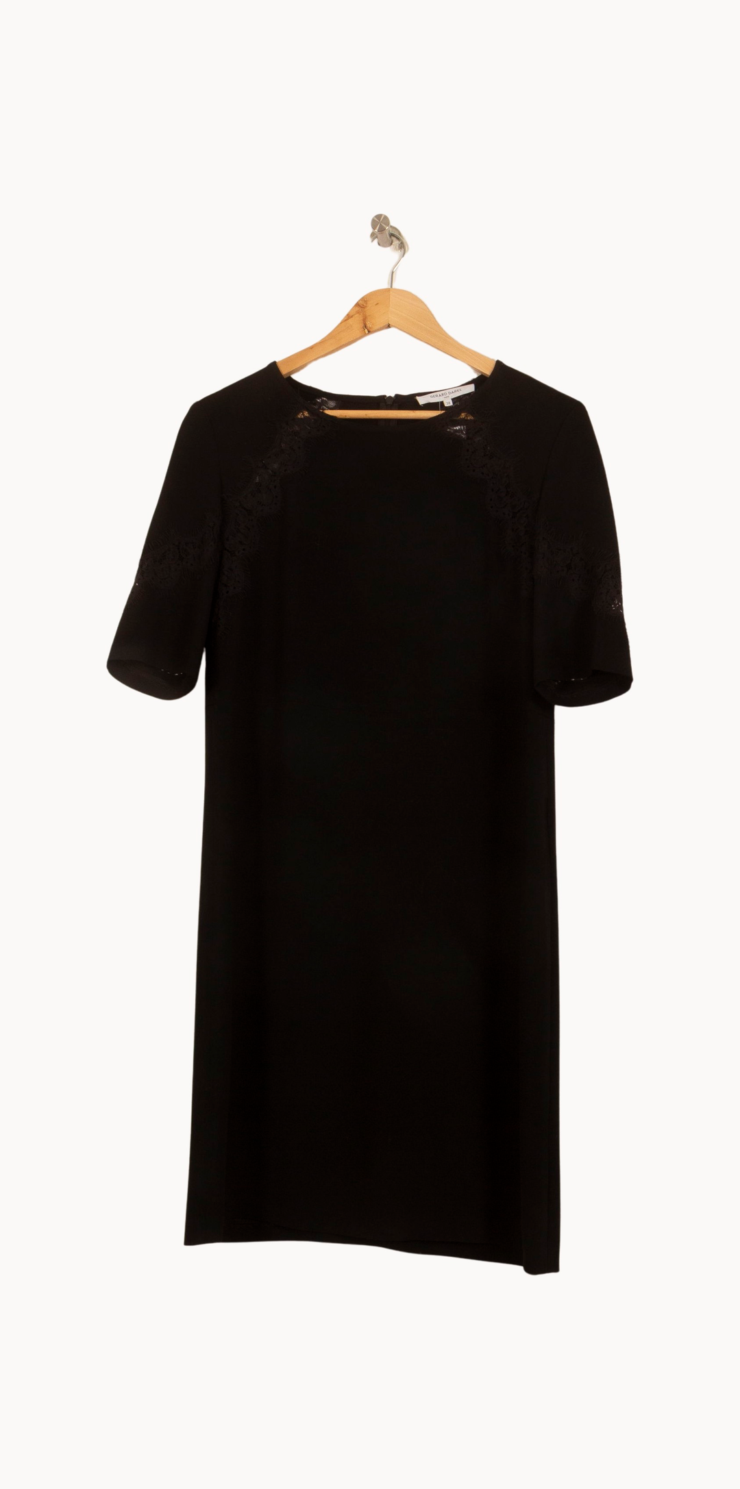 Robe Droite Noire - Taille M/38 de la marque Gerard Darel | PARAD44571 - Vendu par Paradigme - Image 2