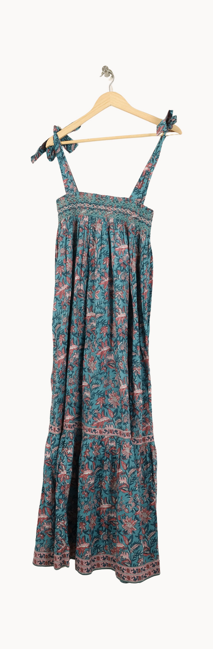 Robe Longue Bleue et Rose - Taille S/36 de la marque Louise Misha | PARAD67544 - Vendu par Paradigme - Image 4