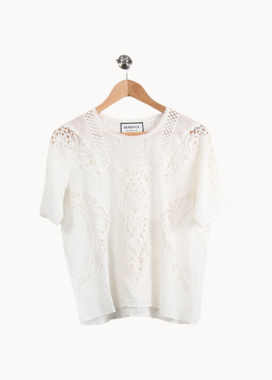 Blouse Beige - Taille S/36 de la marque Bérénice | PARAD64920 - Vendu par Paradigme - Image 2