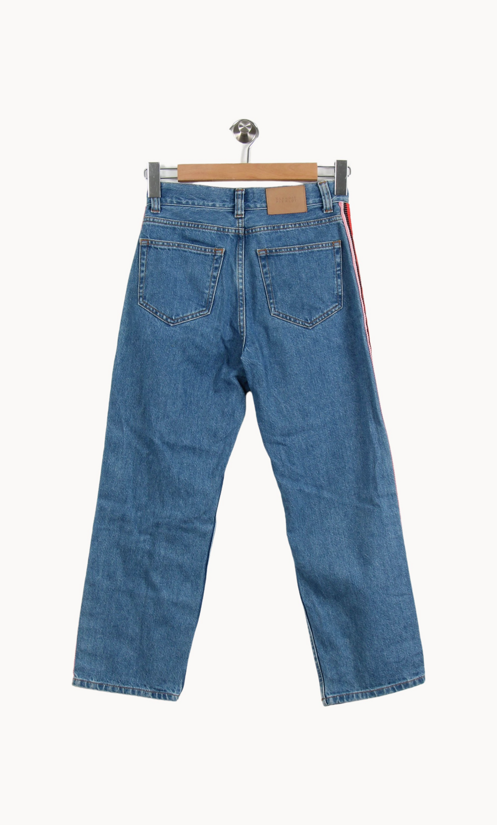 Jean Bleu et Rouge - Taille S/36 de la marque Claudie Pierlot | PARAD63378 - Vendu par Paradigme - Image 4