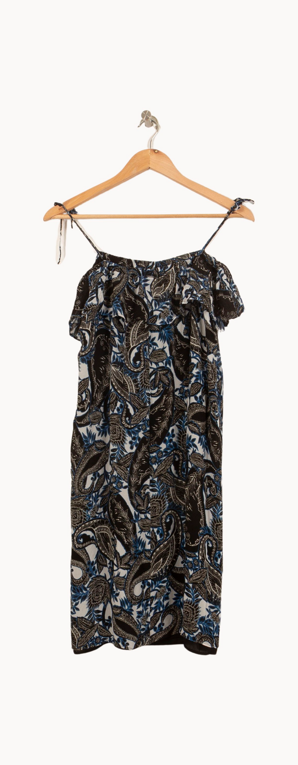 Robe Épaules Dénudées Noire et Bleue - Taille S/36 de la marque IKKS | PARAD66477 - Vendu par Paradigme - Image 4