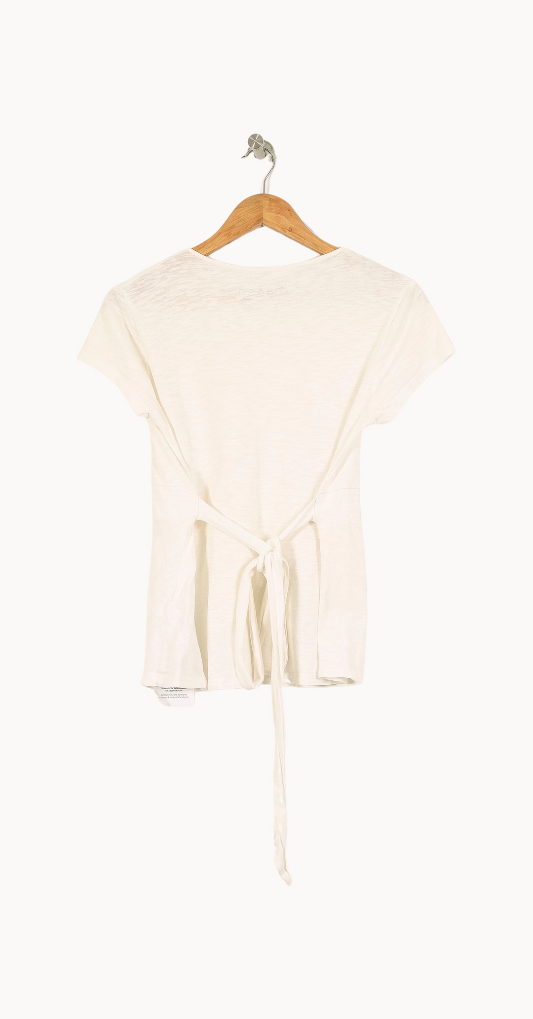 Blouse Blanche - Taille S/36 de la marque ba&sh | PARAD53942 - Vendu par Paradigme - Image 4