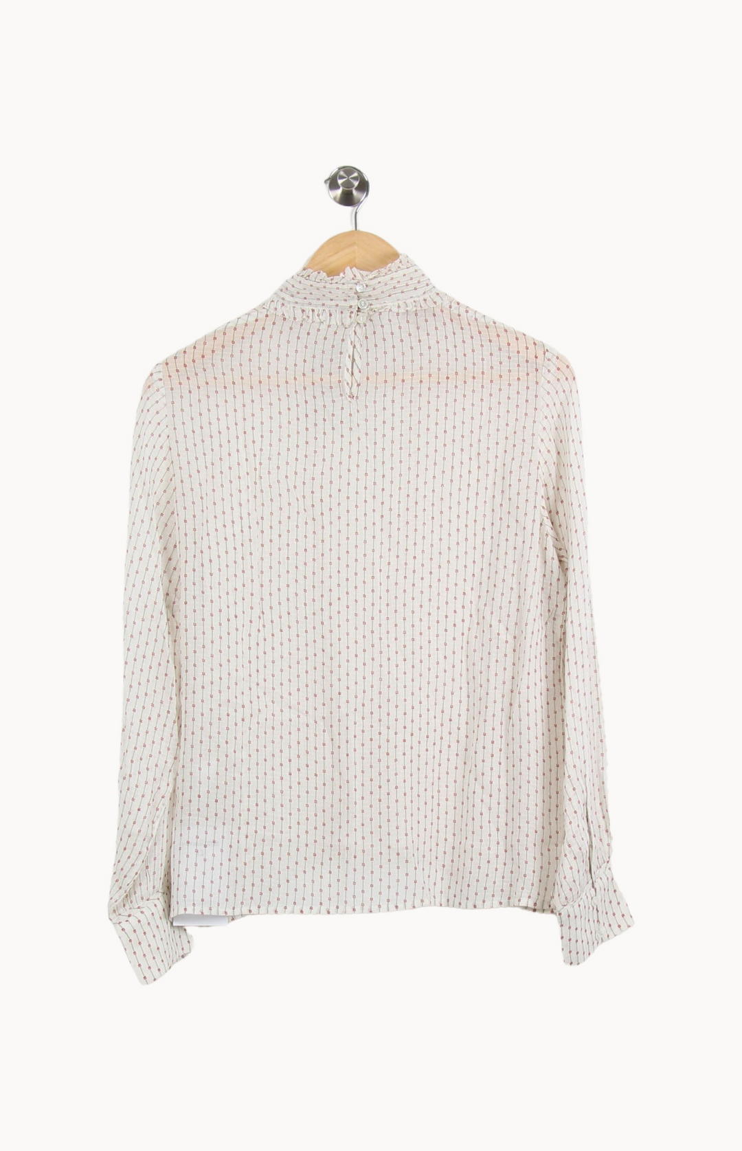 Blouse Blanche et Rouge - Taille M/38 de la marque Vanessa Bruno | PARAD53566 - Vendu par Paradigme - Image 4