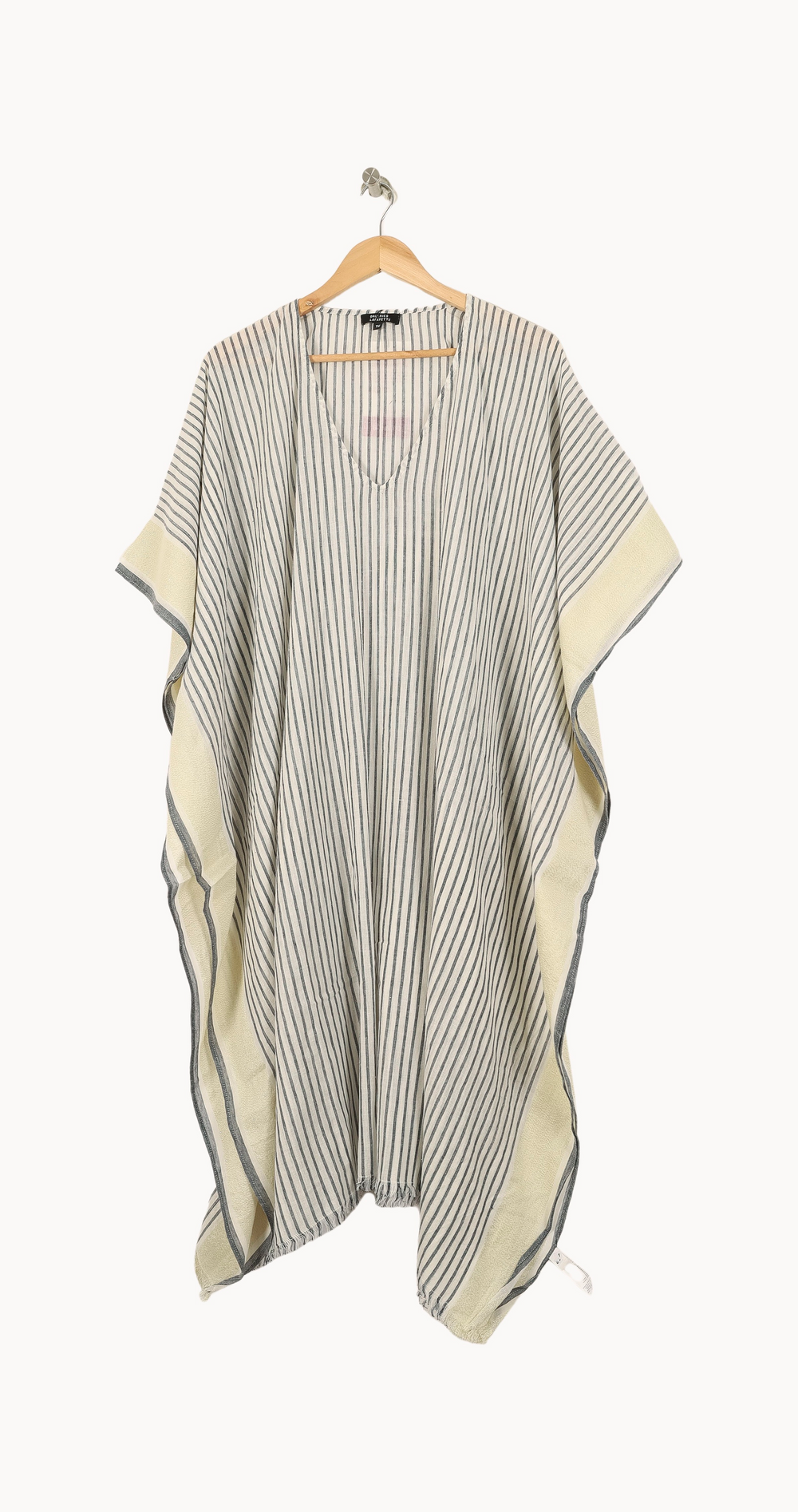 Robe Midi Rayée Écrue et Grise - Taille T.U. de la marque Galeries Lafayette | PARAD67841 - Vendu par Paradigme - Image 2