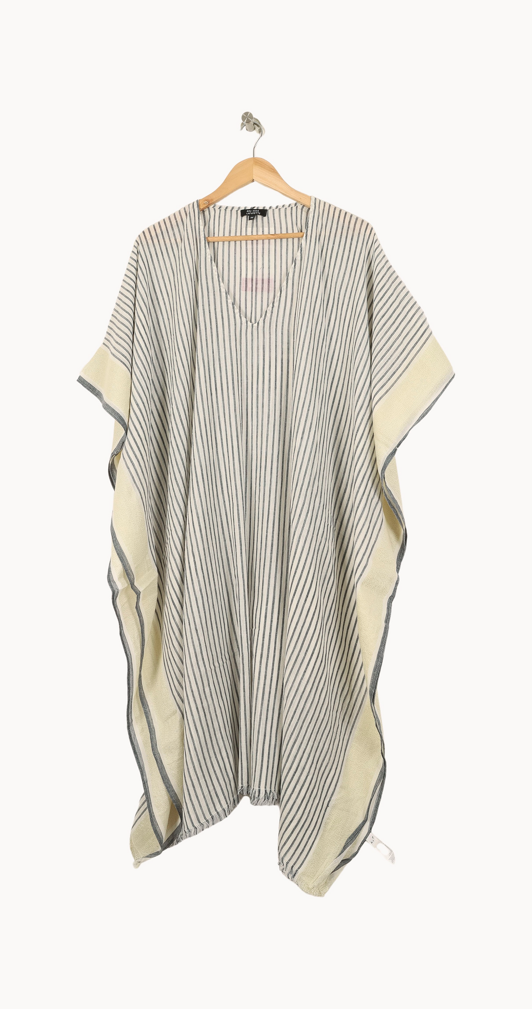 Robe Midi Rayée Écrue et Grise - Taille T.U. de la marque Galeries Lafayette | PARAD67841 - Vendu par Paradigme - Image 2