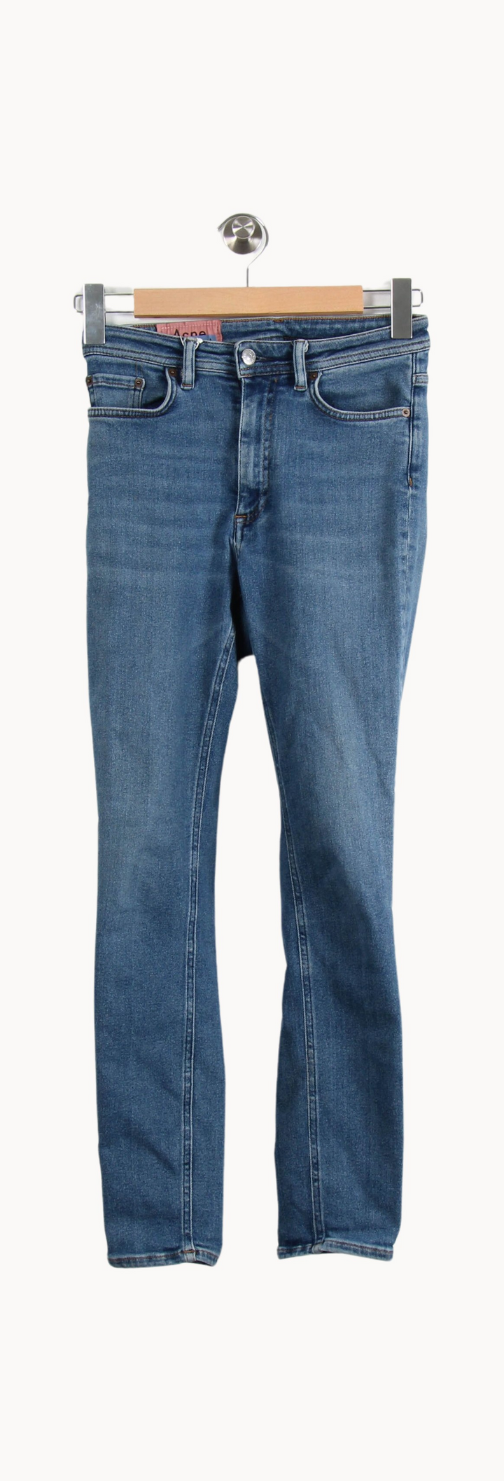 Jean Slim Bleu - Taille S/36 de la marque Acne Studios | PARAD66606 - Vendu par Paradigme - Image 2