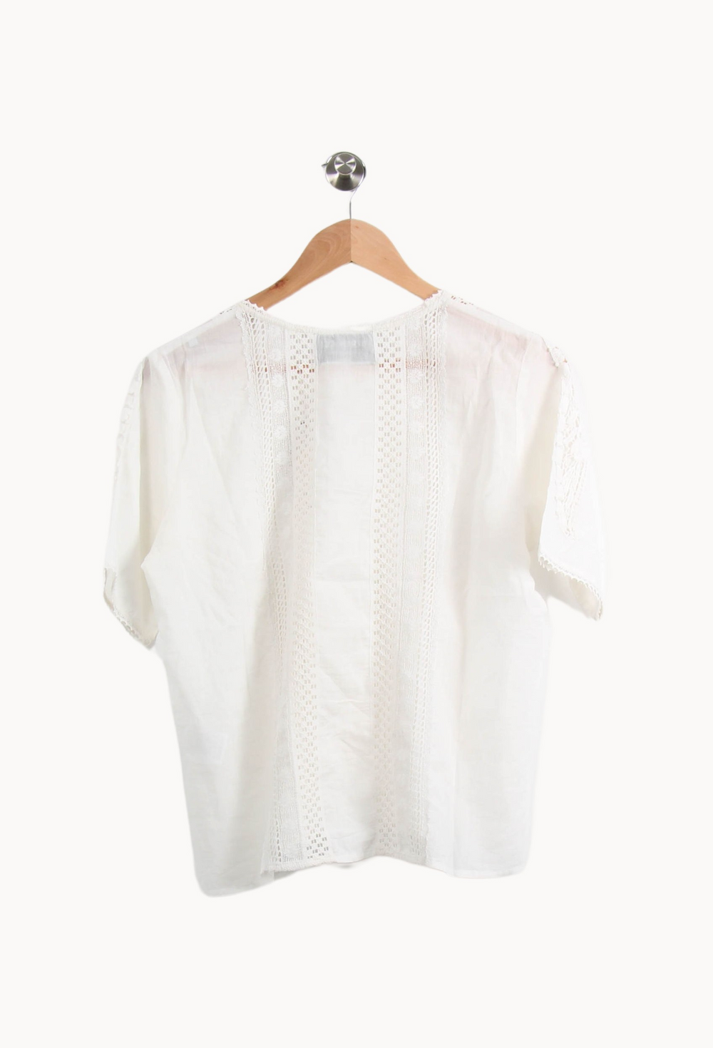 Blouse Beige - Taille S/36 de la marque Bérénice | PARAD64920 - Vendu par Paradigme - Image 4
