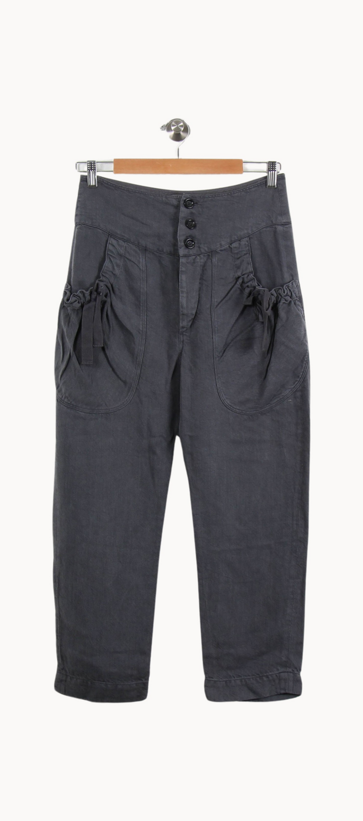 Pantalon Gris - Taille XS/34 de la marque Isabel Marant étoile | PARAD69504 - Vendu par Paradigme - Image 2