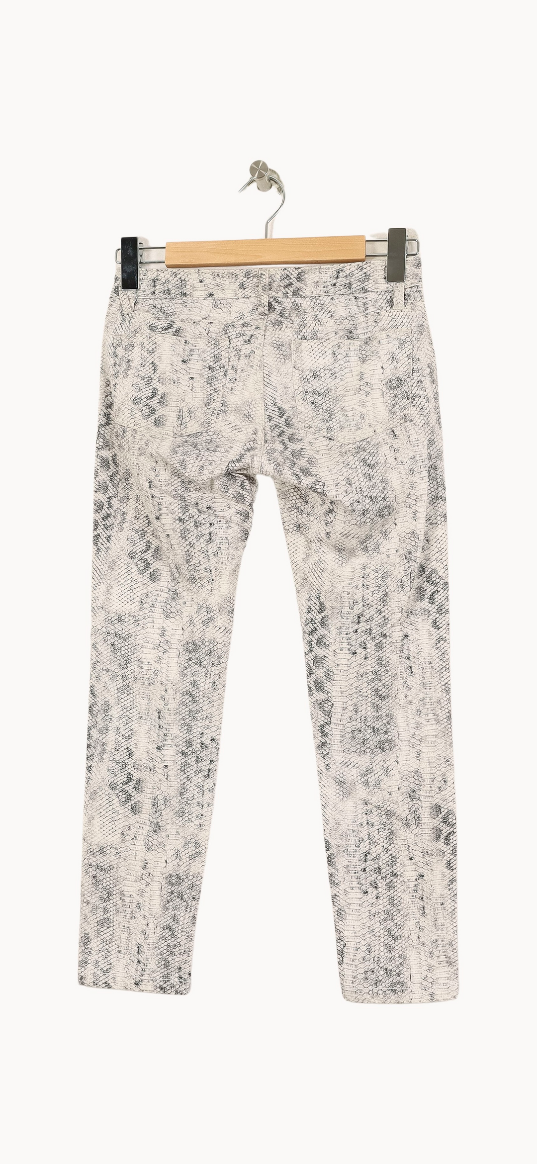 Jean Gris et Blanc - Taille XS/34 de la marque The Kooples | PARAD34903 - Vendu par Paradigme - Image 4