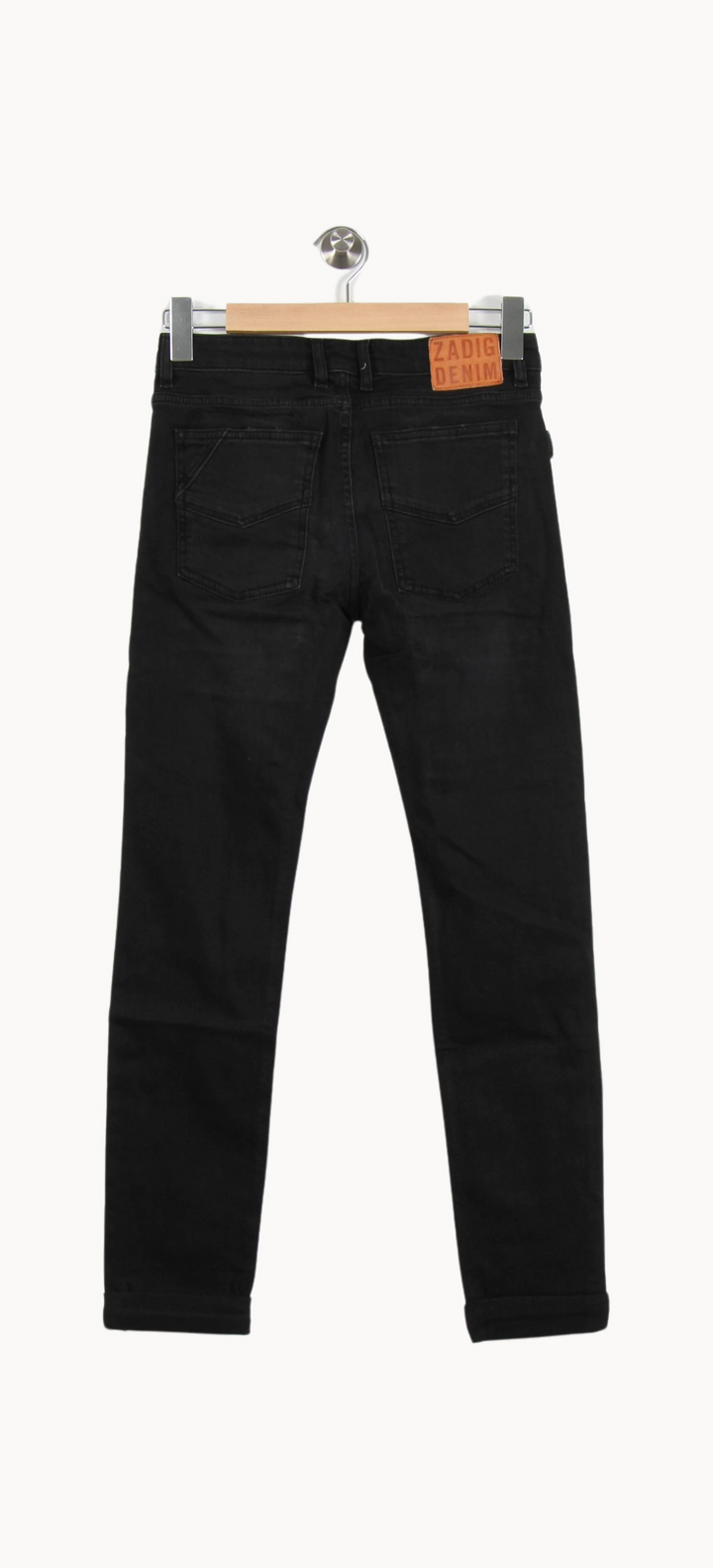 Jean Noir - Taille XS/34 de la marque Zadig&Voltaire | PARAD62335 - Vendu par Paradigme - Image 4