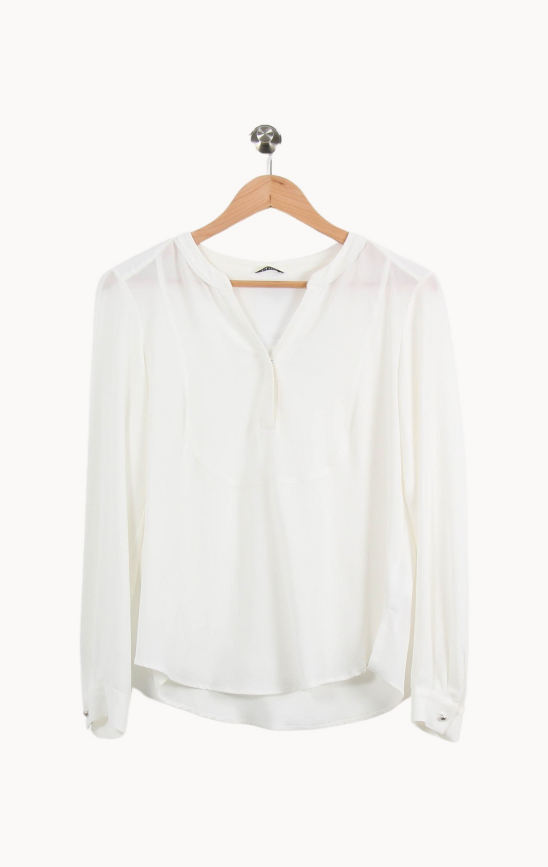 Blouse Blanche - Taille S/36 de la marque IKKS | PARAD55376 - Vendu par Paradigme - Image 2