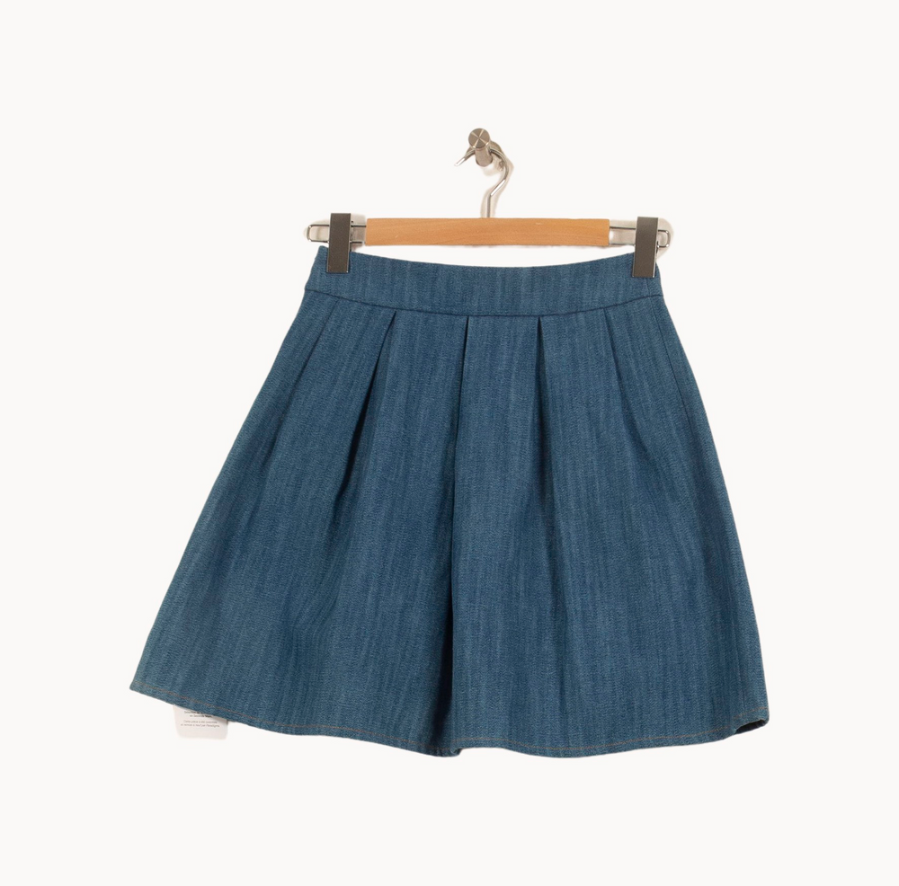 Jupe Patineuse Bleue - Taille S/36 de la marque ba&sh | PARAD65024 - Vendu par Paradigme - Image 4